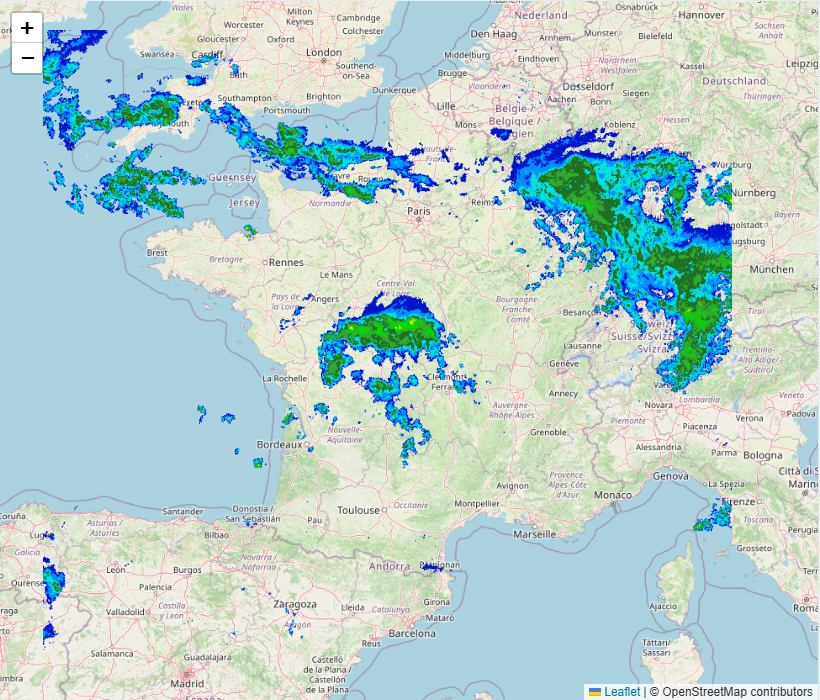 Radar météo de France