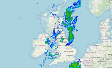 UK rain radar