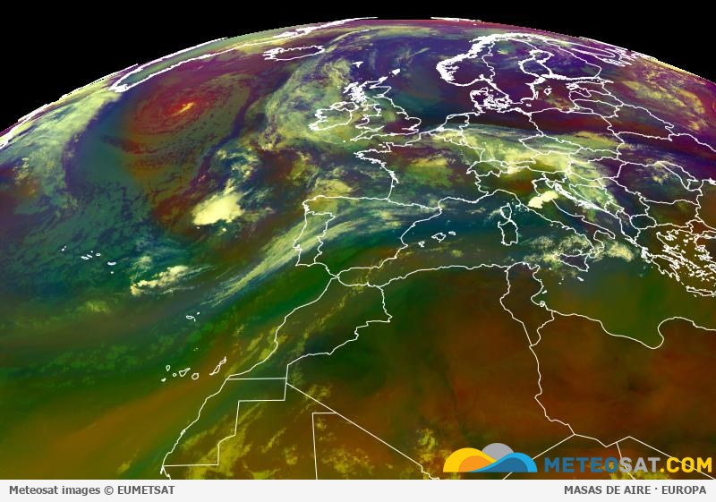 Animation satellite Meteosat