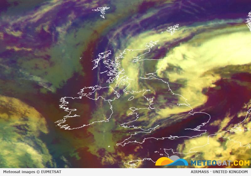 Meteosat satellite animation