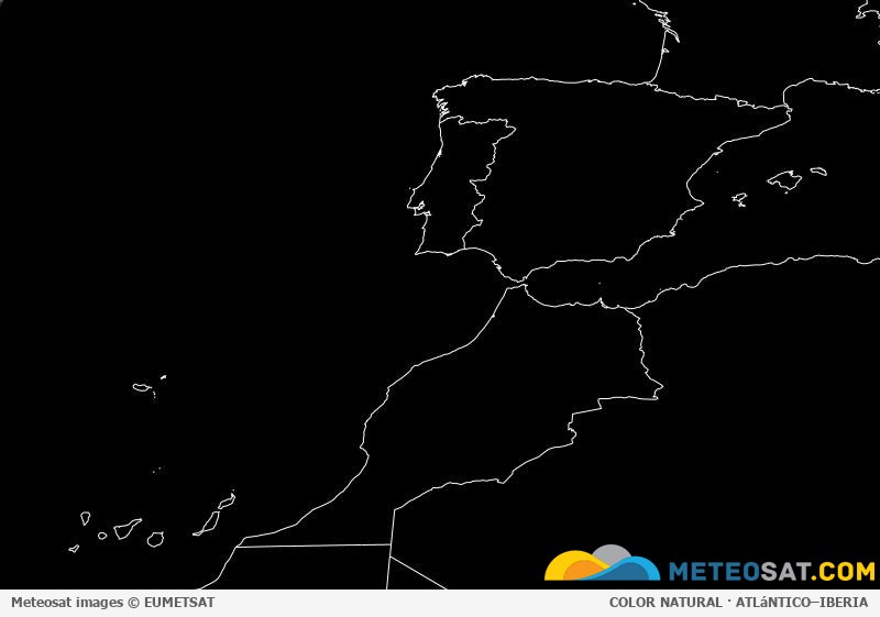 Última imagem Meteosat disponível