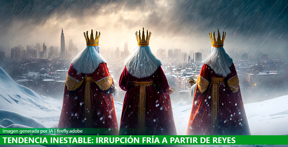 Los Reyes Magos nos traen fro y nieve!